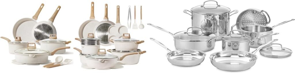 Good Set Best Cookware Set Under $200 - Top 5 Picks & Review - My Grinder Guide
